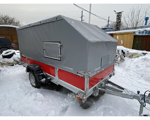 Прицеп VOYAGE Classic 3,5 Бортовой, с высоким жестким верхом, окном, боковой и задней дверью, высота внутри 1 550 (ш. 1,5; д. 3.5) pitbikemarket.ru