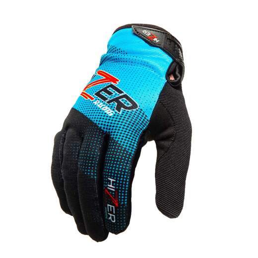 Перчатки мото HIZER / Blue/White (S) мотокросс pitbikemarket.ru