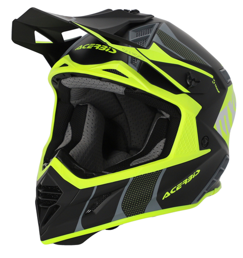 Шлем Acerbis X-TRACK 22-06 Black/Fluo-Yellow, L pitbikemarket.ru