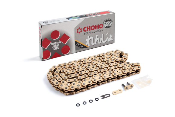 Цепь 520HO GOLD (120 зв.) CHOHO pitbikemarket.ru